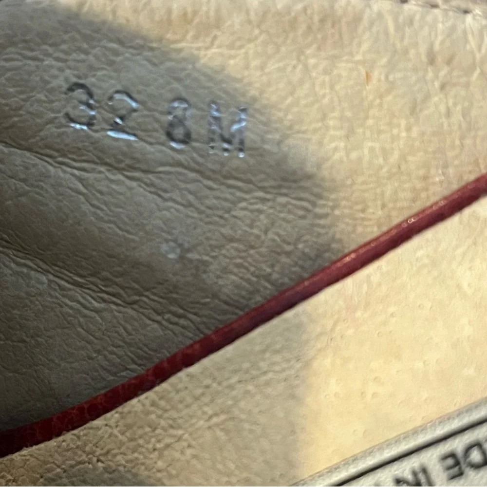 Brighton Women’s Jordan size 8m Red Croc-Embossed Loafers - Picture 9 of 9